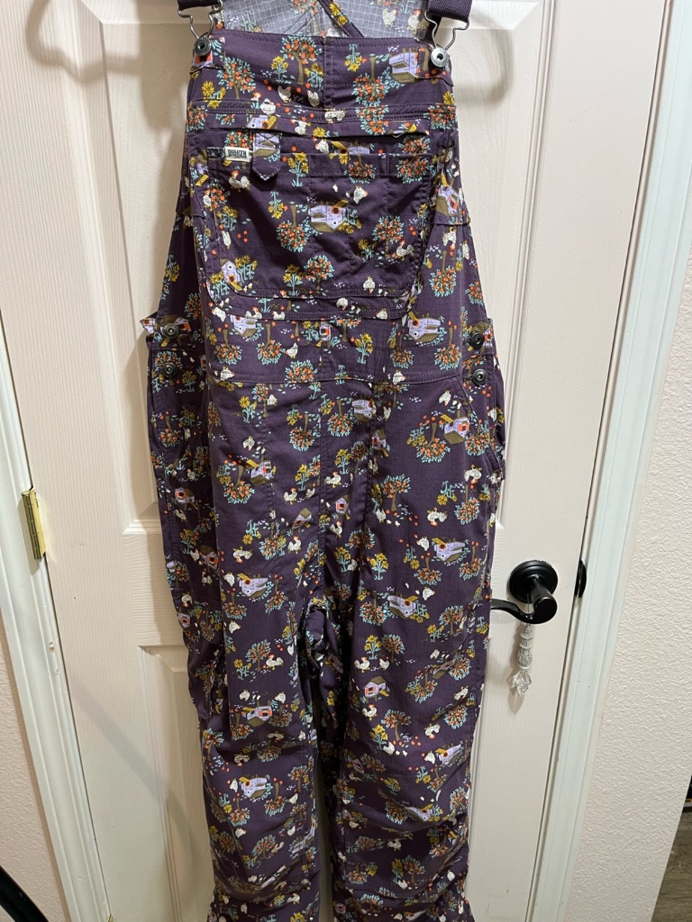 Duluth Trading Co Purple, Chicken Overalls